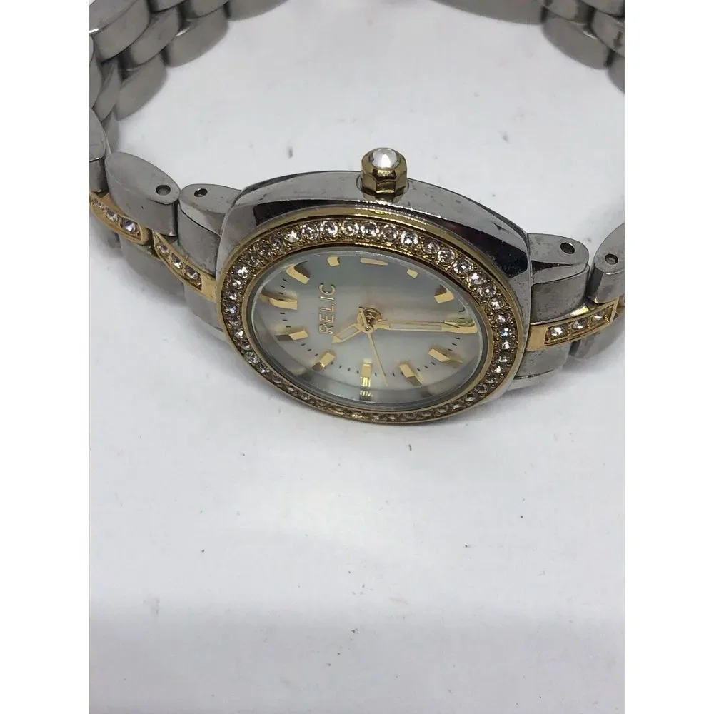 Relic ZR12036 Women's Stainless Steel Analog Dial Quartz Genuine Watch HO118